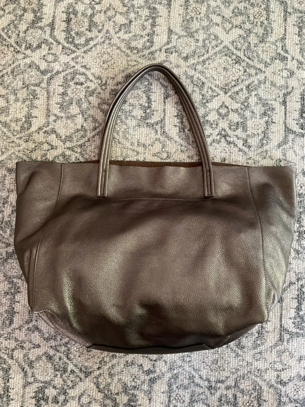 Kurt Geiger Violet Horizontal Leather Tote